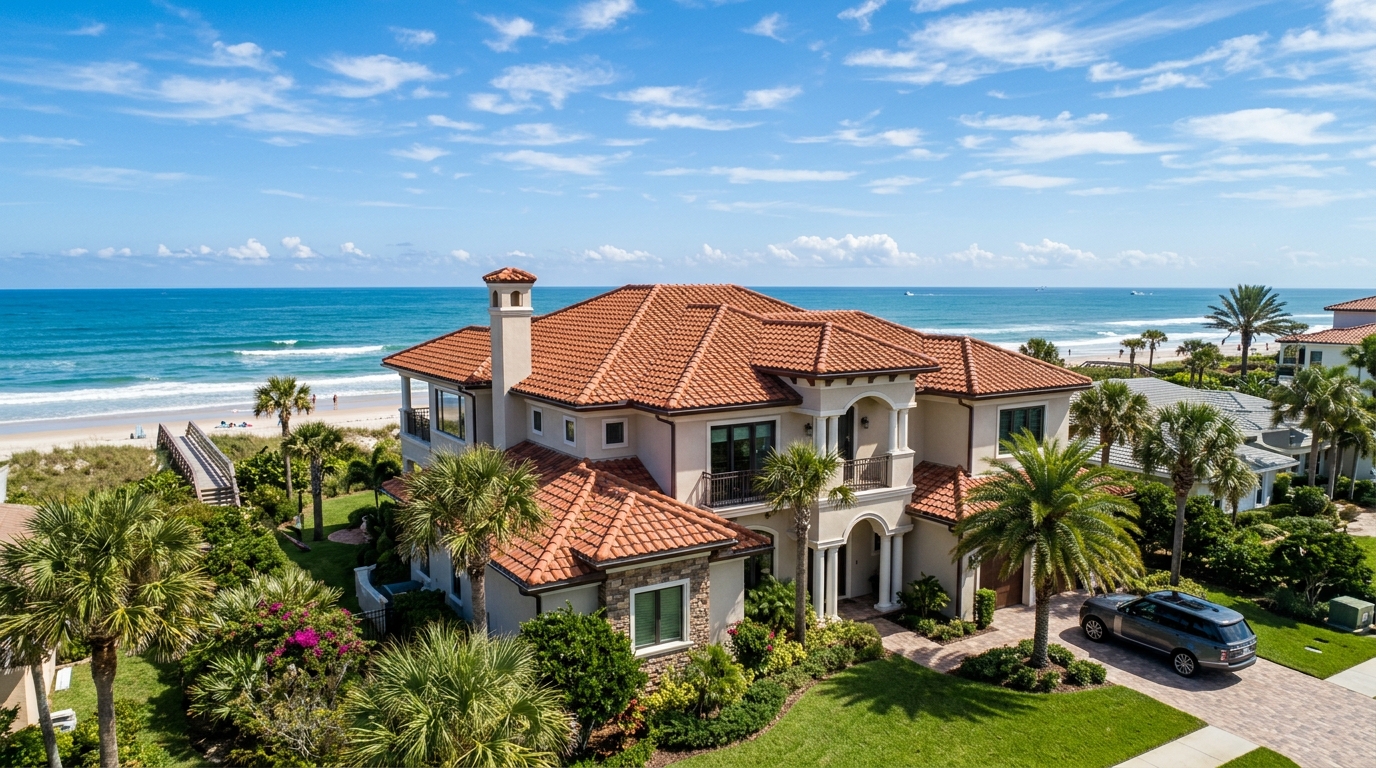 Luxury Palm Beach Roof Replacement Engineering